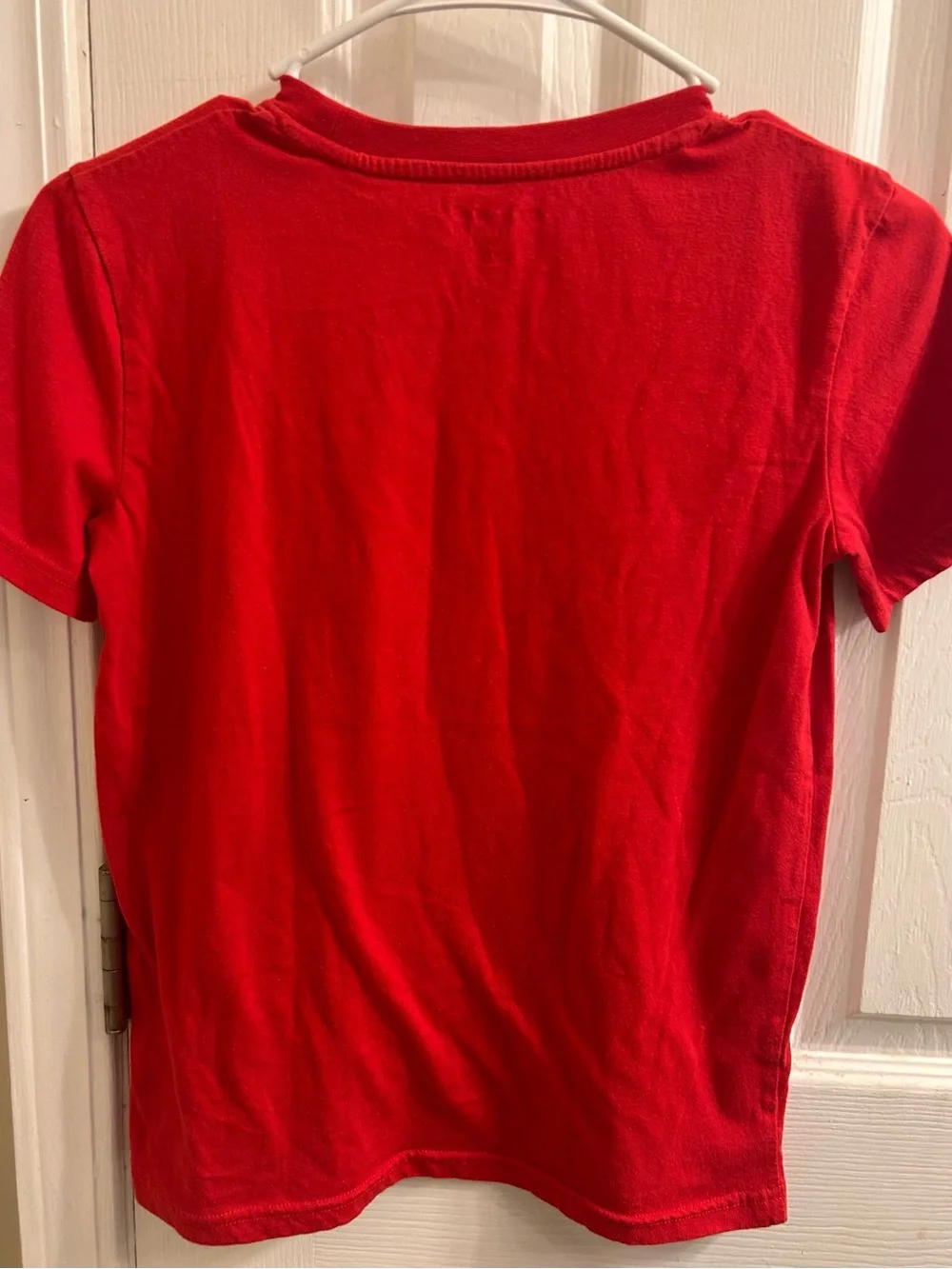 Champion Red Logo Short Sleeve Tee
